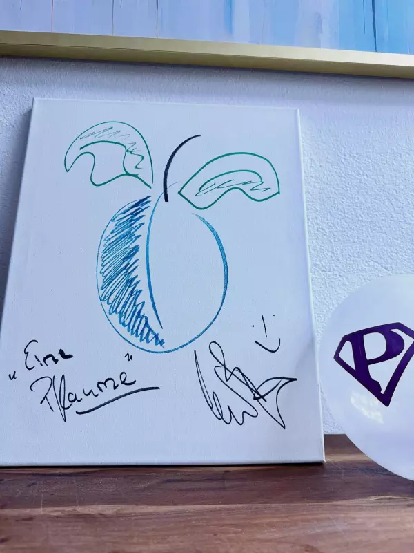 Lieber @kaipflaume dein Meisterwerk für den guten Zweck ist bei uns eingetr ...